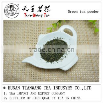 Bagged green tea -- fannings 9380