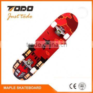 China supplier Wood maple canadian maple skateboard