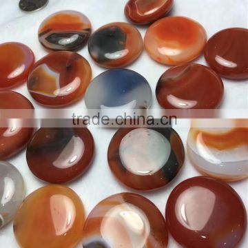 Natural Colorful Agate Round Slices Wholesale Crystal Ornaments