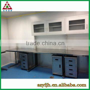 Stainless steel dental lab work bench