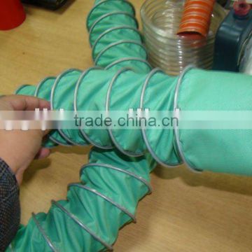 high temperature flexible spiral duct