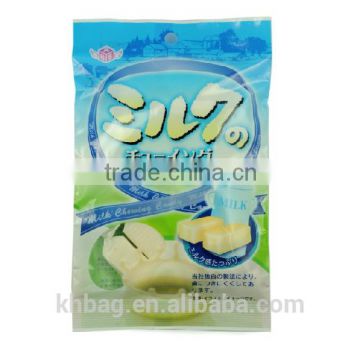 flexible snack food packaging plastic pouch