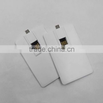 Business card costomized printing otg usb
