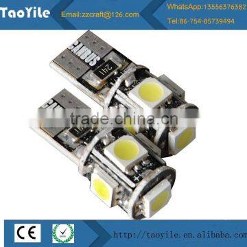 Auto parts led bulb car light t10 w5w canbus led lighting