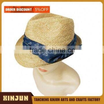 CHINA SUPPLIER MANUFACTURE OEM FASHION PANAMA STRAW HAT