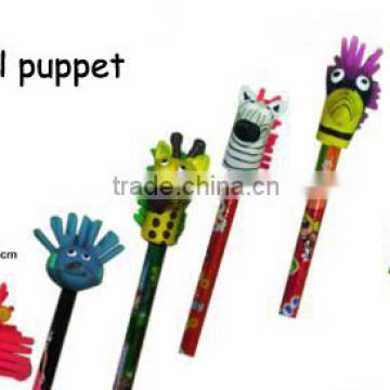 Animal Designs Pencil Puppet &Pencil Toppers
