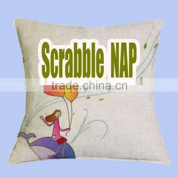 Scrabble NAP Letter Printed Pillow Cushion Covers Home Decor 17.7*17.7''/45*45cm