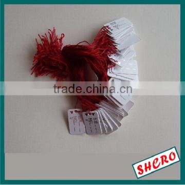 Oval Shape Barcode Printed Swing Tag Price tag