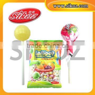 Assorted Flavor Fruit Lollipop SK-B129