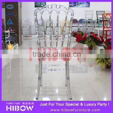 2015 promotion wholesale transparent wedding chairs for sale