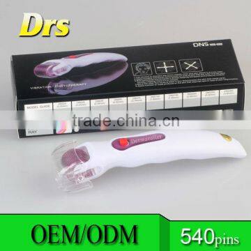 2014 led micro needle derma roller system with 4 color photon lights ( drs original manufacturer)