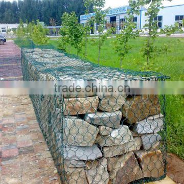 PVC coated hexagonal wire netting gabion manufacturer