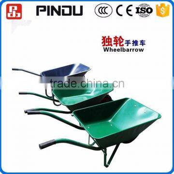 cheap stainless steel heavy duty plastic mechanical wheelbarrow for construction