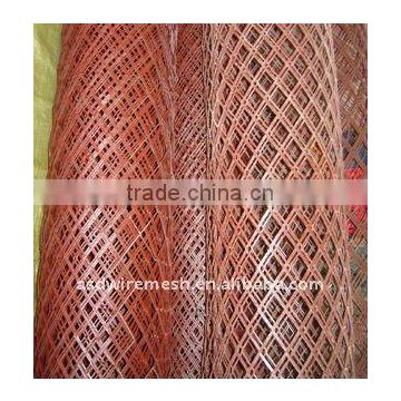pvc coated expanded metal fence