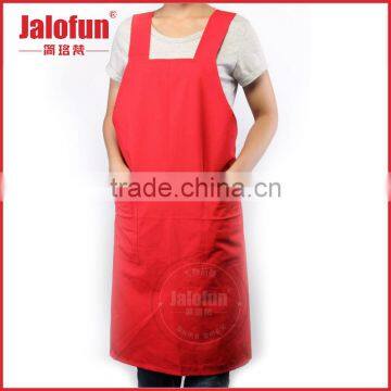 Cheap Promotion gabardine polyester printed custom made aprons