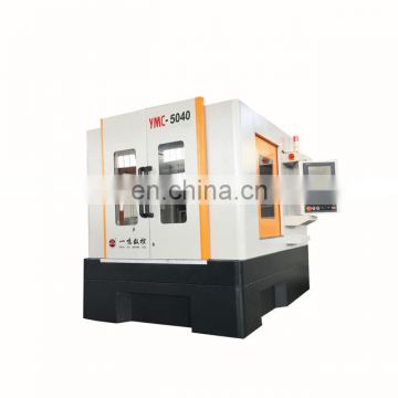 ER20 24000RPM High speed Spindle YMC-5040 3 axis CNC Mill Machine Center with 6T Tool Magazine
