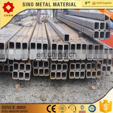 galvanized garden hose pipe black square pipe q235 carbon square steel pipe (manufacturer)