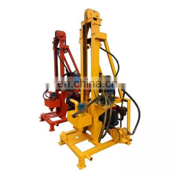 best selling soil auger hydraulic water well drilling rig small portable borewell drilling machine