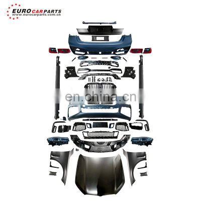 7 Series G11 G12 Grille Bumpers7 Series G11 G12 740 730 Car Parts Auto Bodykit Full Body Kit Set LCI Upgrad M760 Facelift