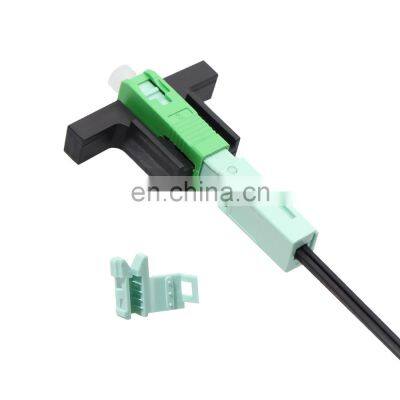 Mechanical SC APC SC UPC fiber optic Fast Connector ftth quick assembly connector
