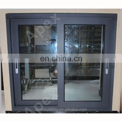 80 series gray color simple design aluminum sliding window/casement