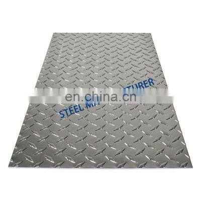 0.25 mm 4x8 Grade  6063 aluminum alloy steel embossed plate diamond sheet