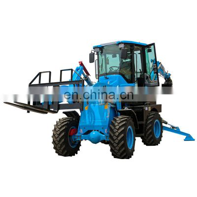 Construction machinery MAP wz28-20 China small backhoe towable 4 wheel drive new mini backhoe excavator loader with price