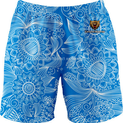 2022 Men's New Style Custom Shorts of Blue Color