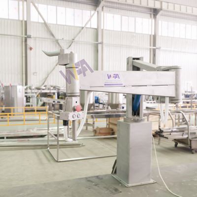 Project hog slaughter line hydraulic carcass mechanical arm for meat processing equipment