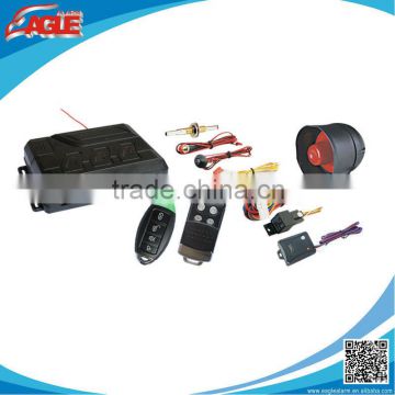 Top quality one way safeguard car alarm system with antenna remote control specially for Iran Market