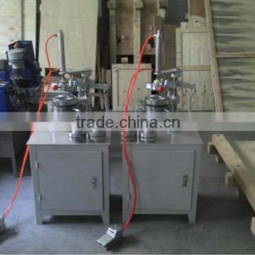 China Manual Pleated Soap Wrapping Machine for sale