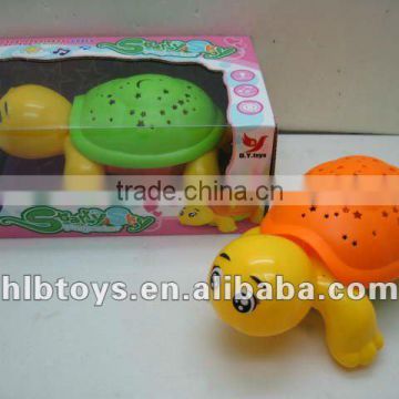 Battery operated projector tortoise , battery operated toy