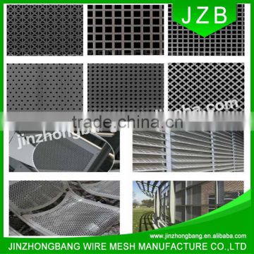 JZBstainless steel/galvanized perforated metal mesh