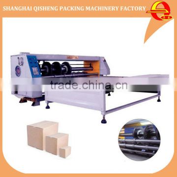 Automatic corrugated cardboard carton rotary slotting machine
