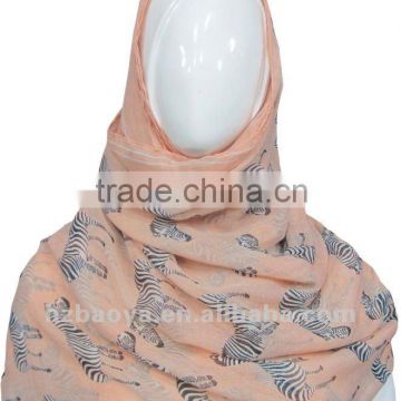 Fashion Hijab cheap Zebra Muslim Headscarf New Scarf Muslim Hijab Islam                        
                                                Quality Choice
