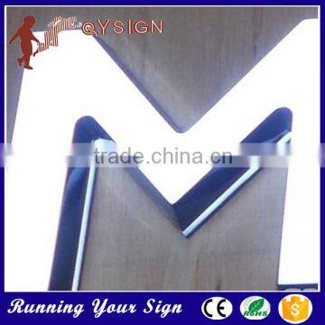 good visual Mini channel acrylic led lighted numbers