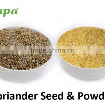 Steam Sterilised Coriander Seeds and Powder