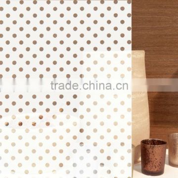 hot laser perforated window film