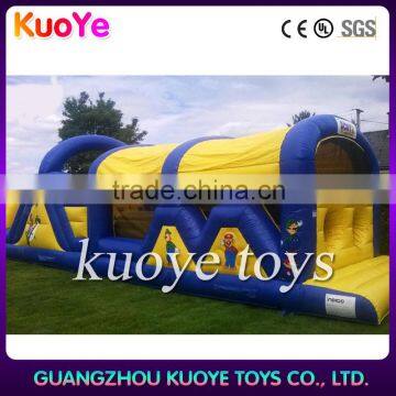china manufacturer kids playground jumping castle inflatable obstacle course with cover