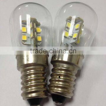 2015 hot sale small led lighting E14 ST26 1W smart led bulb light 230V 120V warm cool white energy saving