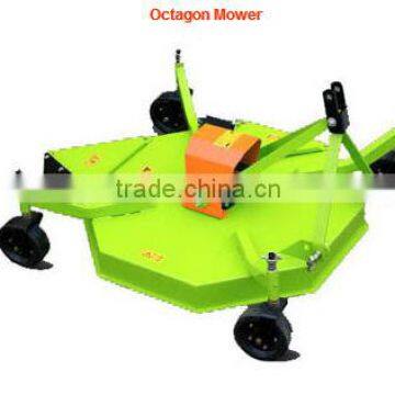 Octagon mower for tractor