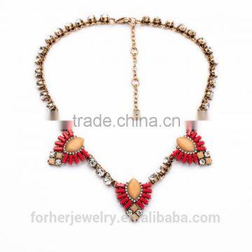 Hot selling fashion handmade chunky pearl necklaces SKA4690