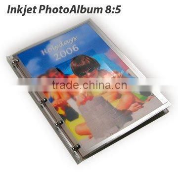 Free design software Mini-color home made inkjet DIY photo/picture memory album & book, 8:5 size