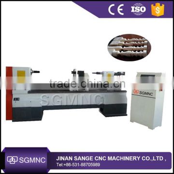 CNC wood lathe machine/stair cylinder cnc engraving machine