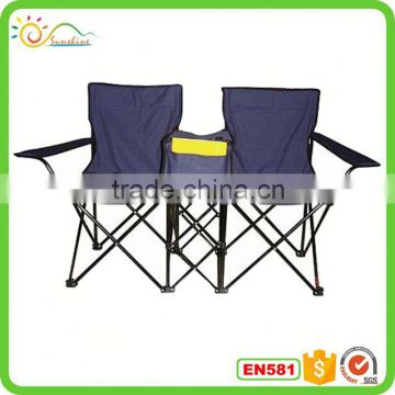 Picnic Double Folding Chair With Umbralla