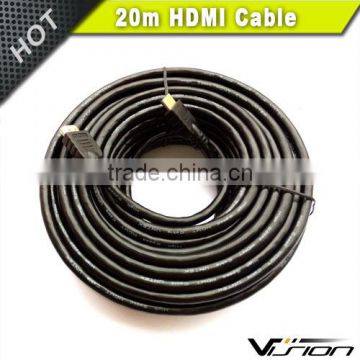 Vision High speed gold plated 20m HDMI Cable with best competitive price
