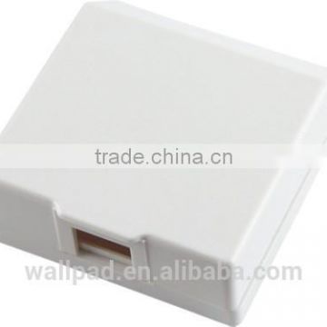 2015 Wholesaler Wallpad for Wall Switch Socket Outlet 86 type White High Thick Waterproof Electrical Plastic Box Enclosures