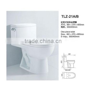 One piece toilet white colored toilet bowl WC Spy toilet cam toilet
