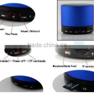 Wireless bluetooth sound box S10, with TF Micro SD card slot