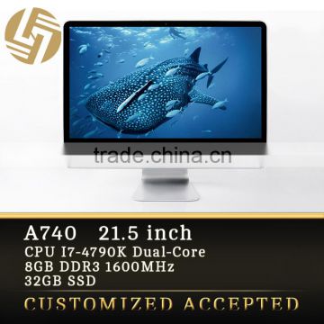 2016 New arrival computer 21.5' IPS screen pc gamer i7 4790K